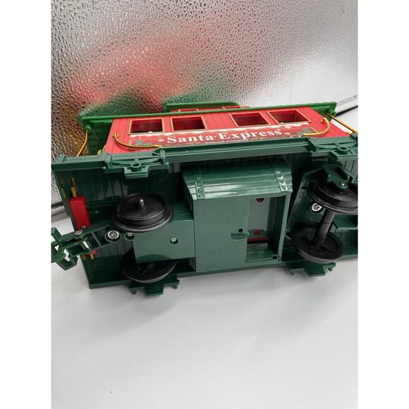 Vintage EZTEC Santa Express Christmas Train Lot Of 3 Pieces - Picture 10 of 13